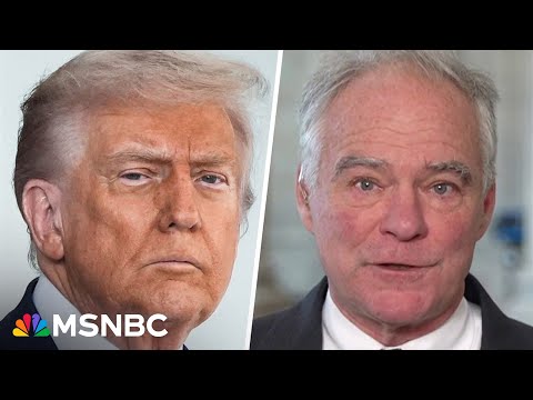 ‘Treating this like a joke’: Sen Kaine slams ‘bully’ Trump amid shutdown