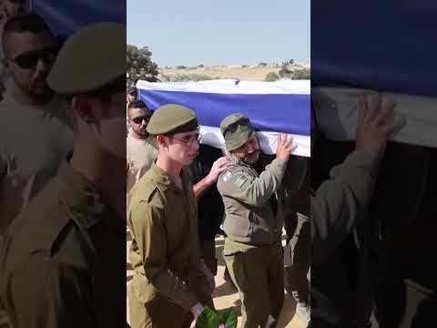 Devastated Israeli Families Hold Funerals for Slain Hostages #shorts