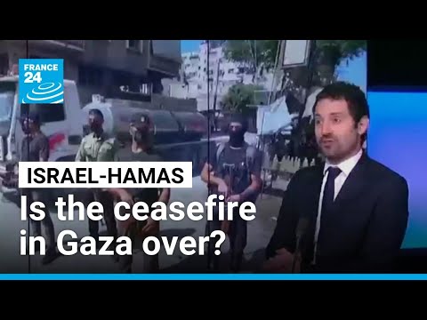 Israeli military official says more Gaza strikes possible, ceasefire under strain • FRANCE 24