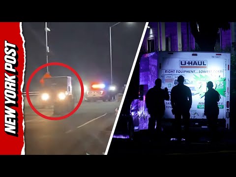 Officers OPEN FIRE on U-Haul Truck Backing Into San Francisco Coast Guard Base During Protest