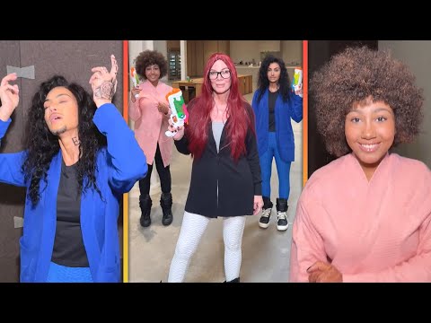 North West Recruits UNRECOGNIZABLE Kim Kardashian for TikTok Transformation