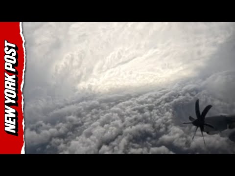 Flying Inside the Eye of Hurricane Melissa