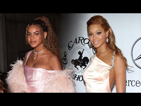 Blue Ivy Carter Is Beyoncé’s Look-Alike on Night Out With Grandma Tina Knowles