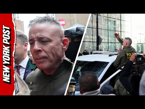 Protesters Harass Border Patrol Commander Greg Bovino as he Leaves Court