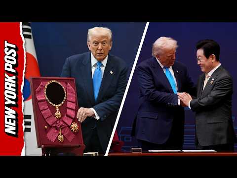 Trump Becomes First US President to Receive South Korea’s Highest Honor