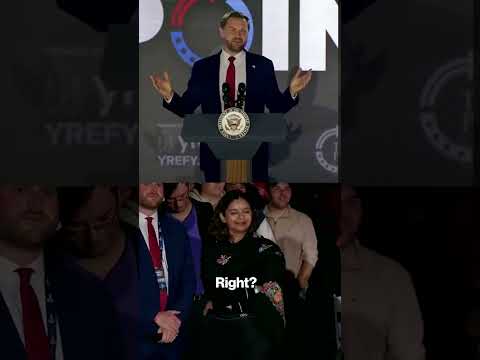 JD Vance Clashes with Students Over Immigration at Turning Point USA Event #shorts