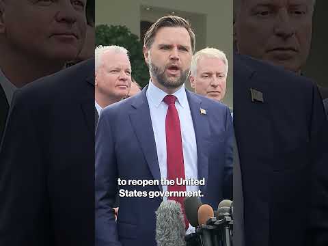 Vance Calls on Dems to ‘End the Craziness’ of the Gov Shutdown #shorts