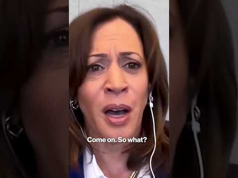 Kamala Harris Goes on Expletive-Laden Rant About Trump’s Donation-Funded Ballroom #shorts
