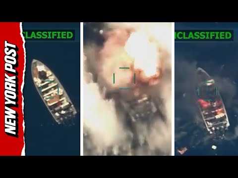 Watch Four Alleged ‘Narco-Terrorists’ Get BLOWN From the Water in Latest US Strike