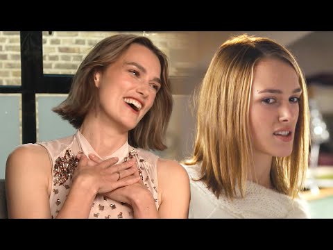 Keira Knightley REACTS to Love Actually Moment Mid-Interview! (Exclusive)