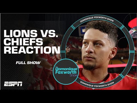 Lions-Chiefs reaction + Are the Bucs the best in the NFC? @allstate | The Domonique Foxworth Show
