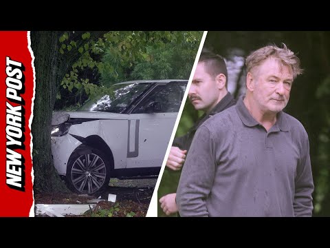 Alec Baldwin Crashes Car Into Tree In The Hamptons