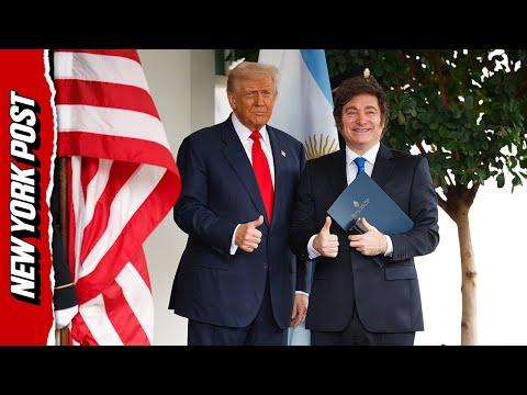 Trump Welcomes the President of Argentina, Defends $20B Bailout