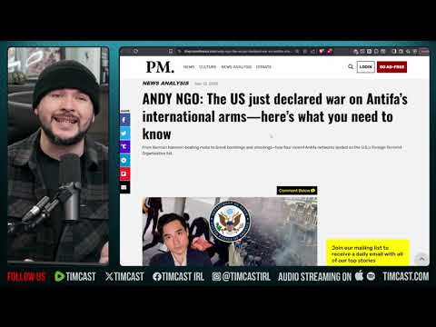 Antifa Declared FOREIGN TERRORISTS | Tim Pool