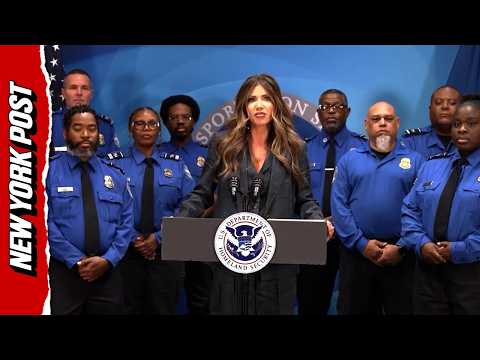 Kristi Noem Hands Out $10K Bonus Checks to TSA Agents After 43-Day Government Shutdown