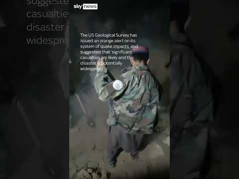 Dozens feared dead in Afghanistan earthquake