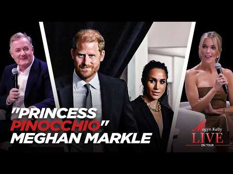 Piers Morgan Unloads on “Princess Pinocchio” Meghan Markle and Her “Half-Wit” Husband Prince Harry