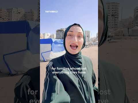 Gaza Port transformed into shelter for thousands displaced Gazans