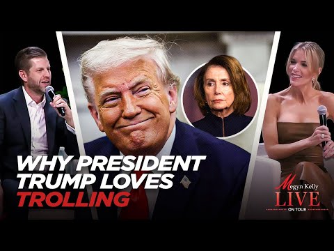 Eric Trump Breaks Down the REAL Reason His Dad President Trump Loves Trolling the Left and Media