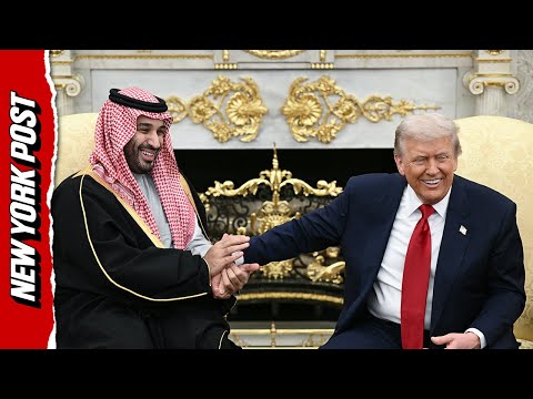Trump Grabs Saudi Arabian Crown Prince’s Hand During Bilateral Meeting