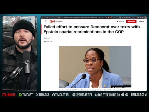 Democrat ADMITS Colluding With Epstein | Tim Pool