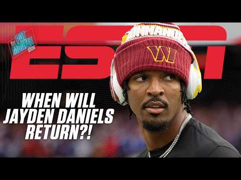 Adam Schefter says we’ve likely ‘seen the LAST of Jayden Daniels this season’ | The Pat McAfee Show