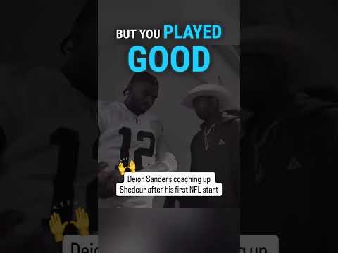 ‘I’m proud of you buddy’ ❤️👏 (via @deionsandersjr/TT)