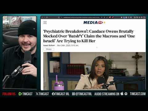 Candace Owens WARNED She Will BE KILLED | Tim Pool