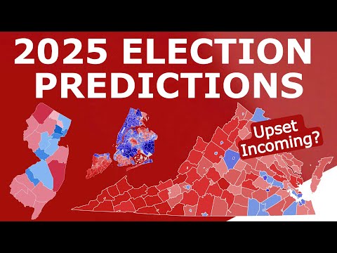 FINAL 2025 Election Predictions (Virginia, New Jersey, & More!)