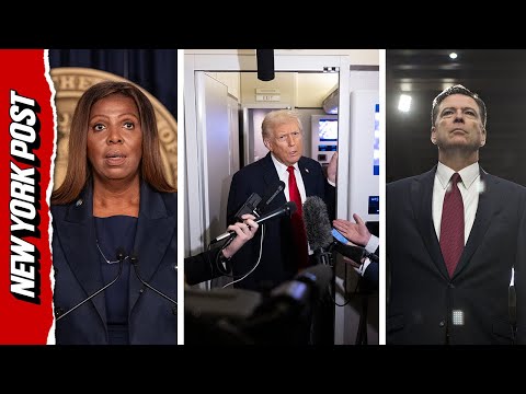 Trump Weighs In After Judge Dismisses Cases Against James Comey and Letitia James