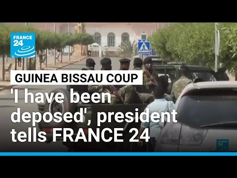 ‘I have been deposed,’ Guinea-Bissau’s President Embalo confirms to FRANCE 24 • FRANCE 24 English