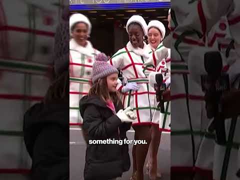 Al Roker stunned when birthday girl says she already saw the Rockettes #shorts