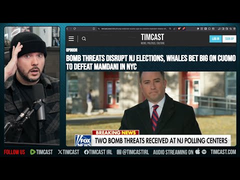 Bomb Threats Disrupt NJ Elections, Whales BET BIG On Cuomo To Defeat Mamdani | Tim Pool