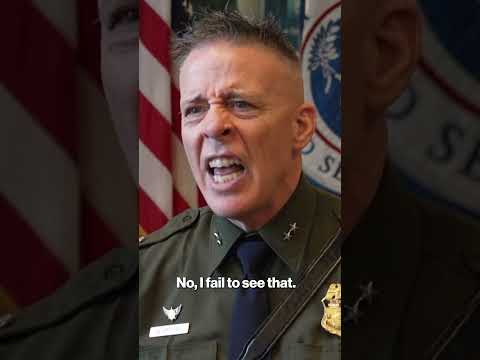 Border Patrol Chief Defends Aggressive Chicago Crackdown #shorts