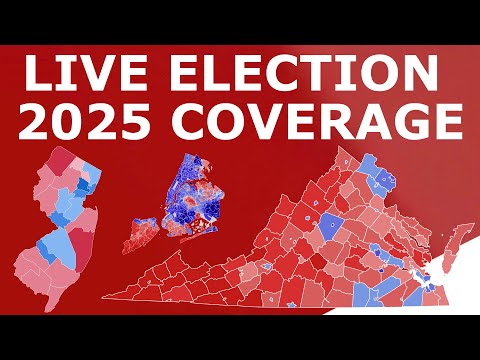 🔴 LIVE: 2025 ELECTION NIGHT COVERAGE (NJ, VA, NYC, & MORE!)