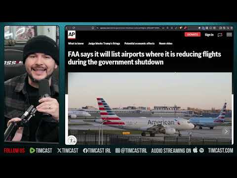 FAA SHUTS THOUSANDS Of Flights, Thanksgiving Travel APOCALYPSE | Tim Pool