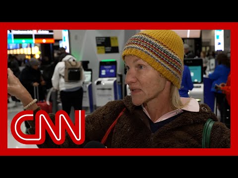 ‘I’m renting a car’ to get to Utah, traveler at Newark airport says