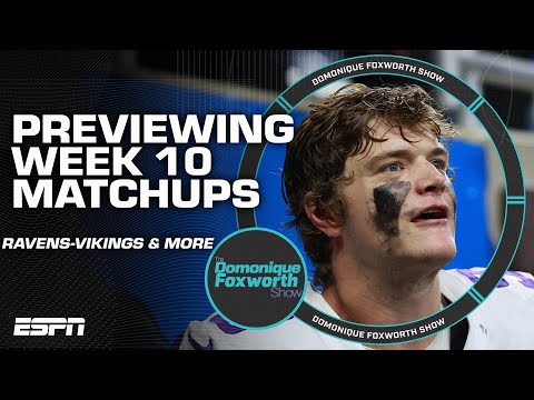 Week 10 PREVIEW: How will J.J. McCarthy look against the Ravens’ defense? | Domonique Foxworth Show