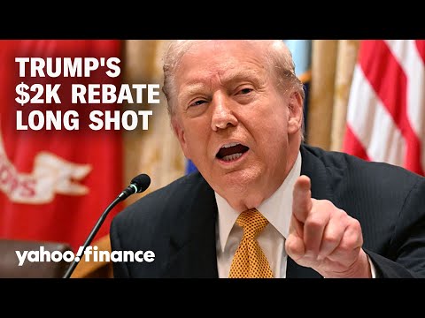 Trump is promising $2,000 for Americans, but here’s why it may not happen