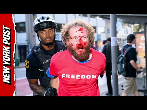 Bloody Brawl Erupts at California’s UC Berkeley Protest Ahead of Turning Point USA Event