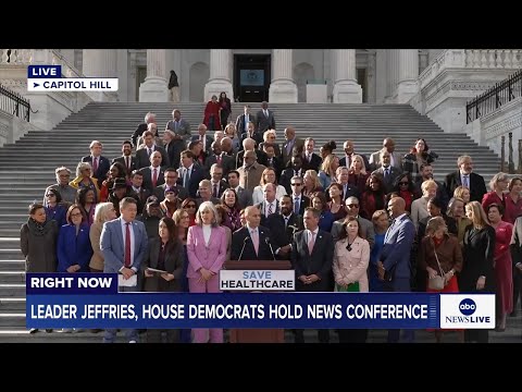 LIVE: Leader Jeffries, House Democrats hold news conference