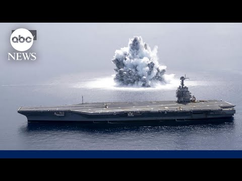 World’s largest aircraft carrier arrives in Caribbean for campaign against cartels