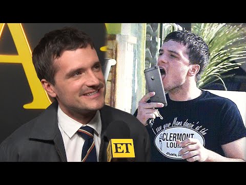 Josh Hutcherson Embraces His Phone-Licking Meme (Exclusive)