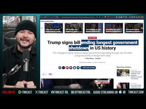 Trump ENDS Shutdown After Democrats CAVE | Tim Pool