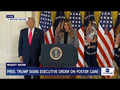 LIVE: President Trump signs executive order on foster care