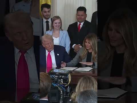 Trump Signs Executive Order Prioritizing Foster Care Children #shorts