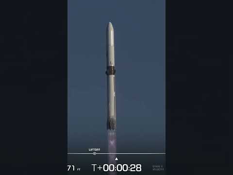 Blue Origin Rocket Launches Twin Spacecraft to Mars, Successfully Lands Booster Back on Earth#shorts