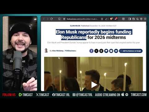 Elon Musk DECLARES WAR, Begins Dumping Cash Into 2026 Midterms | Tim Pool