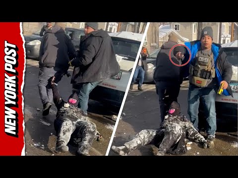 “LET HER GO!” Federal Agents Drag Woman Across Street as Anti-ICE Protest Explodes