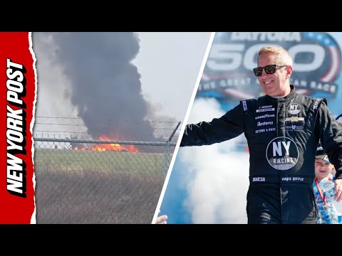 Small Plane Connected to NASCAR Driver Crashes, Catches Fire